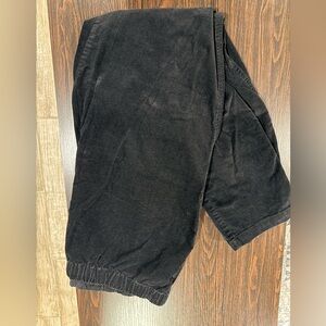 Lane Bryant Black Corduroy Trousers